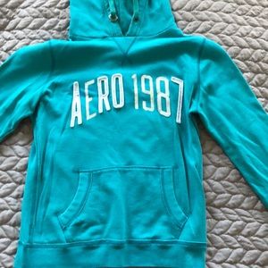 Aeropostale turquoise sweatshirt